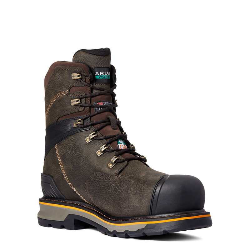 ARIAT Stump Jumper 8″ CSA Glacier Grip Waterproof 600g Composite Toe ...